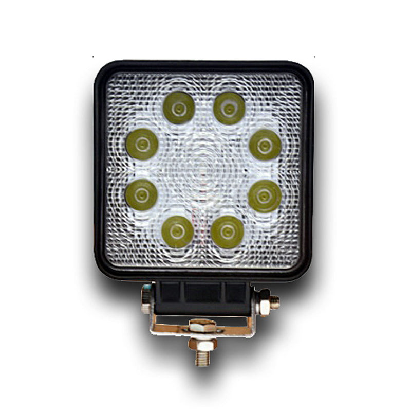 Προβολέας εργασίας LED, 8 LED, 24 W, 105 x 105 mm