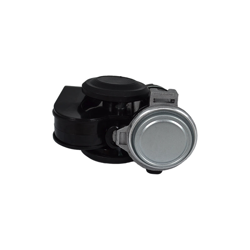 Μίνι διπλή κόρνα αέρος με κομπρεσέρ – 139 dB, 12 V, μαύρη