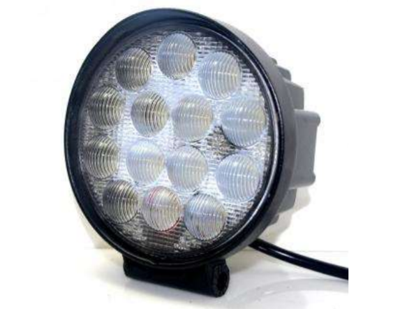 Slim 3D LED προβολέας ομίχλης, 42W, 14 LEDs, αλουμινένιο περίβλημα, στήριξη από κάτω