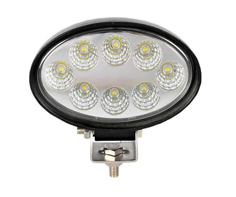 Προβολέας εργασίας LED – αλουμινένιο σώμα, 8 LEDs, 24 W