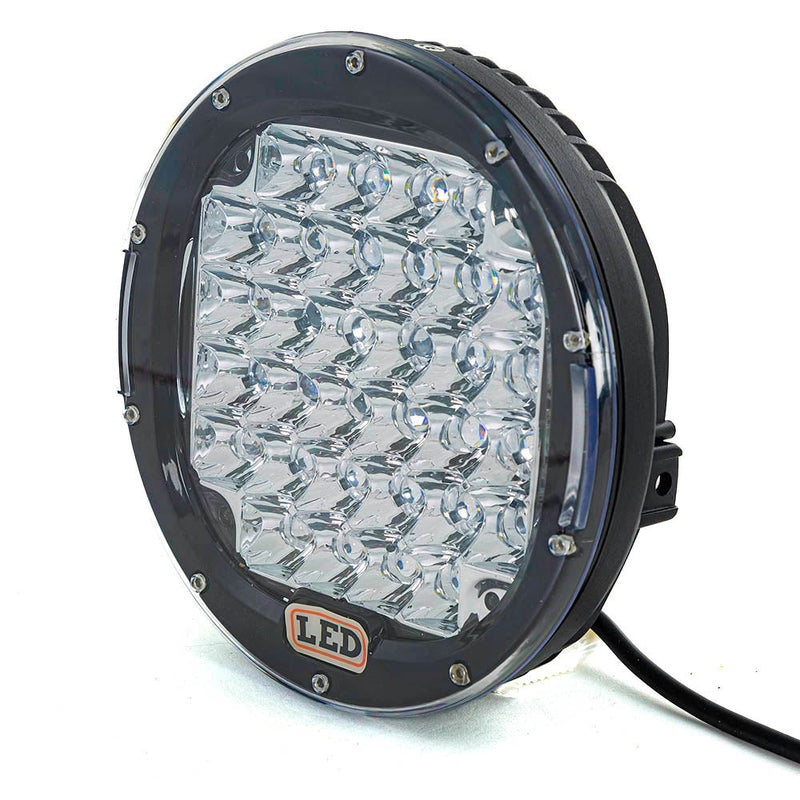 Στρογγυλός προβολέας LED Jumbo – 9 in, 96 W