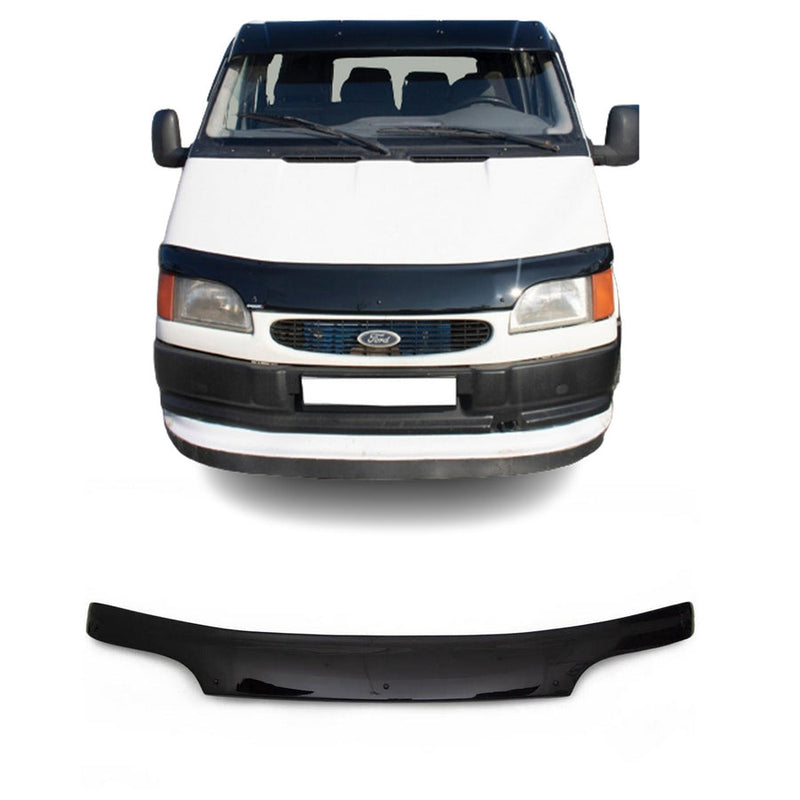 Ανεμοθώρακας εμπρός καπό – κατάλληλο για Ford Transit 1993–2002, φιμέ πλαστικό ABS