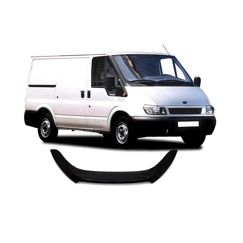 Ανεμοθώρακας καπό – κατάλληλο για Ford Transit 2002–2006, φιμέ ABS, 1400 x 145 x 10 mm