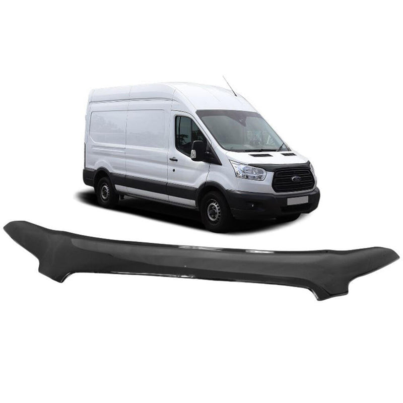 Ανεμοθώρακας καπό – κατάλληλο για Ford Transit 2014–2019, φιμέ ABS, 1460 x 175 x 10 mm