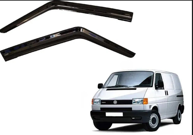 Σετ ανεμοθραυστών – κατάλληλο για VW T4 Transporter, από το 2006 και μετά, μαύρο