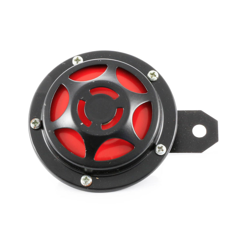 Κόρνα τύπου rocker 12V 110 mm 110 dB Μαύρη/Κόκκινη