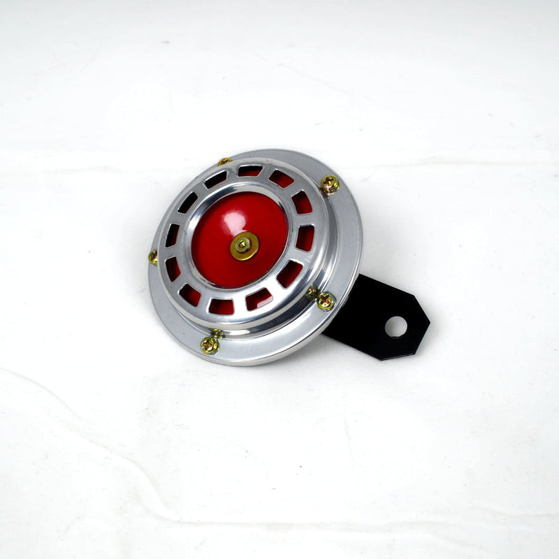 Στρογγυλή μεταλλική κόρνα – 12V, 90mm, 110dB