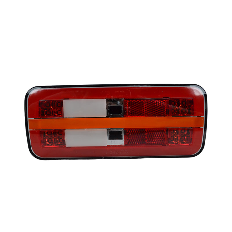 Μικρός LED neon πίσω φανός στοπ, 12/24V, 200×85×30 mm, 6 λειτουργίες, τοποθέτηση αριστερά/δεξιά