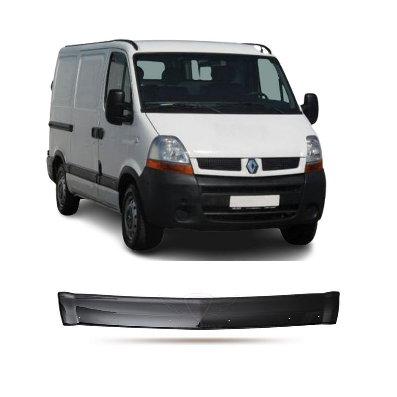 Ανεμοθώρακας καπό – κατάλληλο για Renault Master 1997–2010, φιμέ ABS, 1320 x 145 x 10 mm