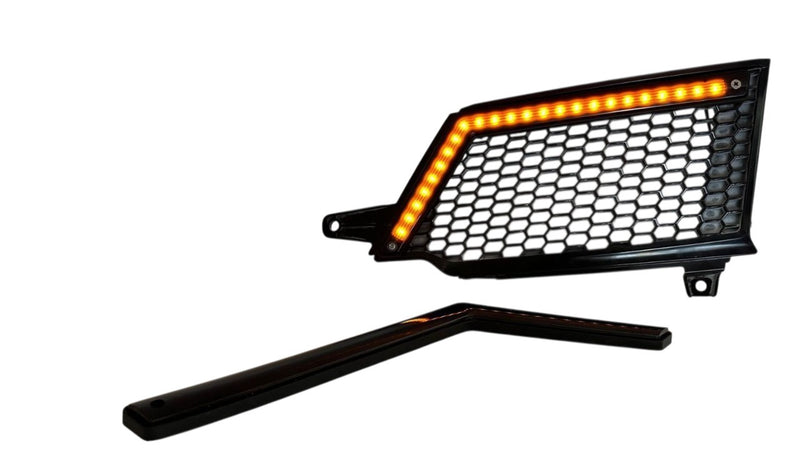 Πορτοκαλί LED φως ημέρας για Scania Next Gen 2017+, smoked