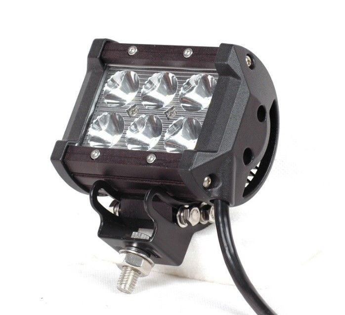 Μικρή μπάρα LED εργασίας, 18W, 12/24V, 90 × 80 × 75 mm, στήριξη βάσης