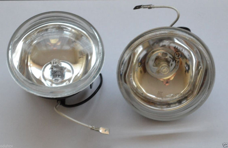 Στρογγυλό λευκό σετ φώτων ομίχλης, 12V 55W H3, διάμετρος 100mm