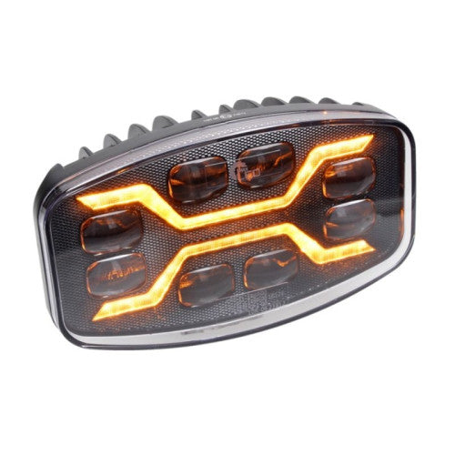 LED X SPIDER + DRL + φλας – πορτοκαλί φως, 54W, 12/24V