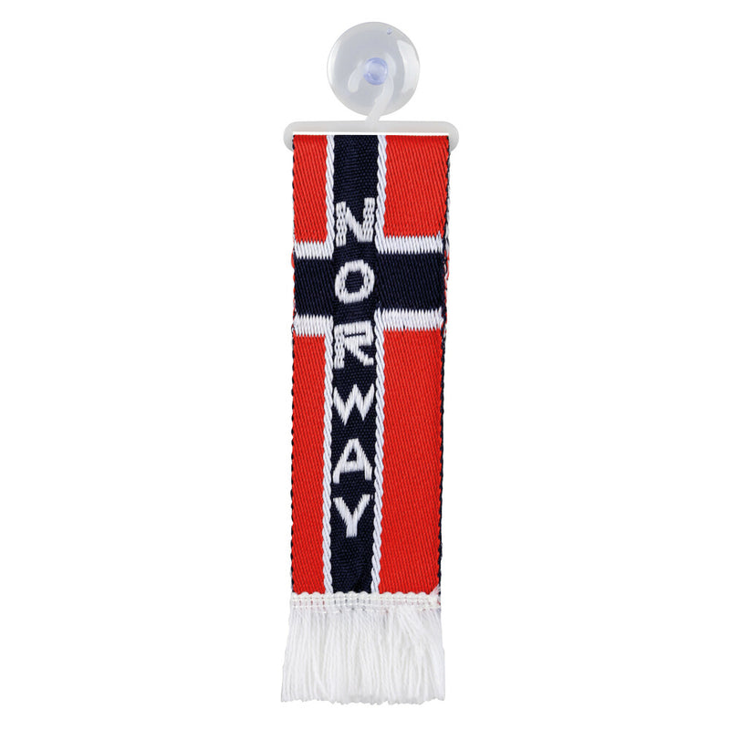 Σημαία Norway, με βεντούζα στερέωσης - 5x22 εκ.