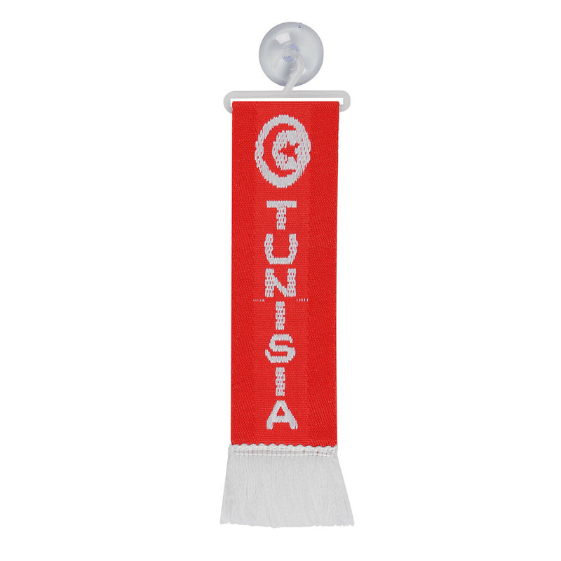 Σημαία Tunisia, με βεντούζα στερέωσης - 5×22 εκ.